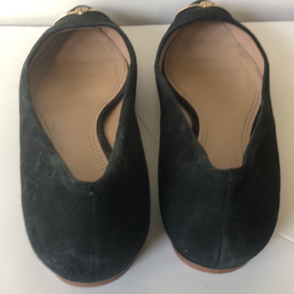 Tory Burch black flats Sz 8 - Picture 9 of 13